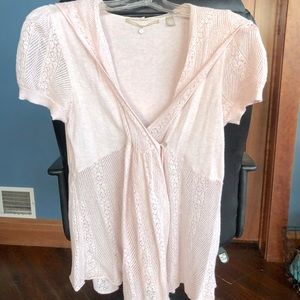 Anthropologie-Knitted & Knotted brand lace shirt